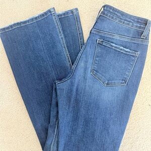 Stylish Blue Flare Women's Jeans